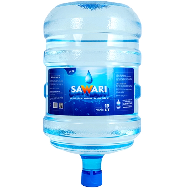 Nước tinh khiết Sawari bình up 19 lít