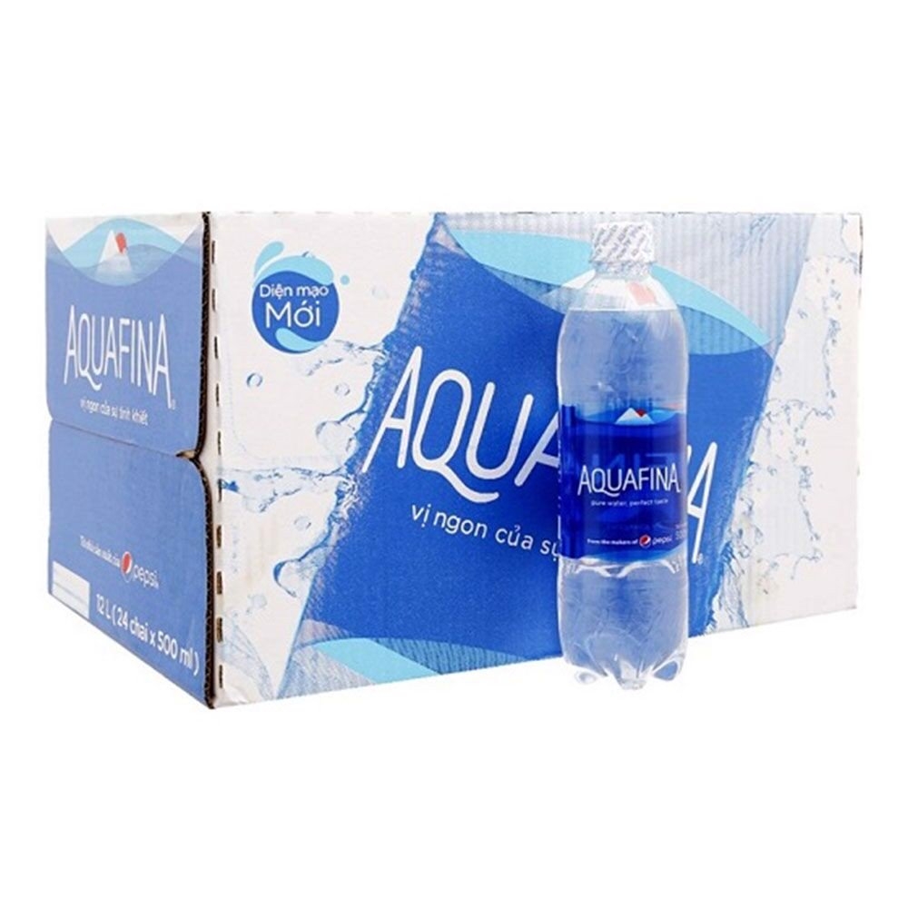 Thùng nước tinh khiết Aquafina chai 500ml